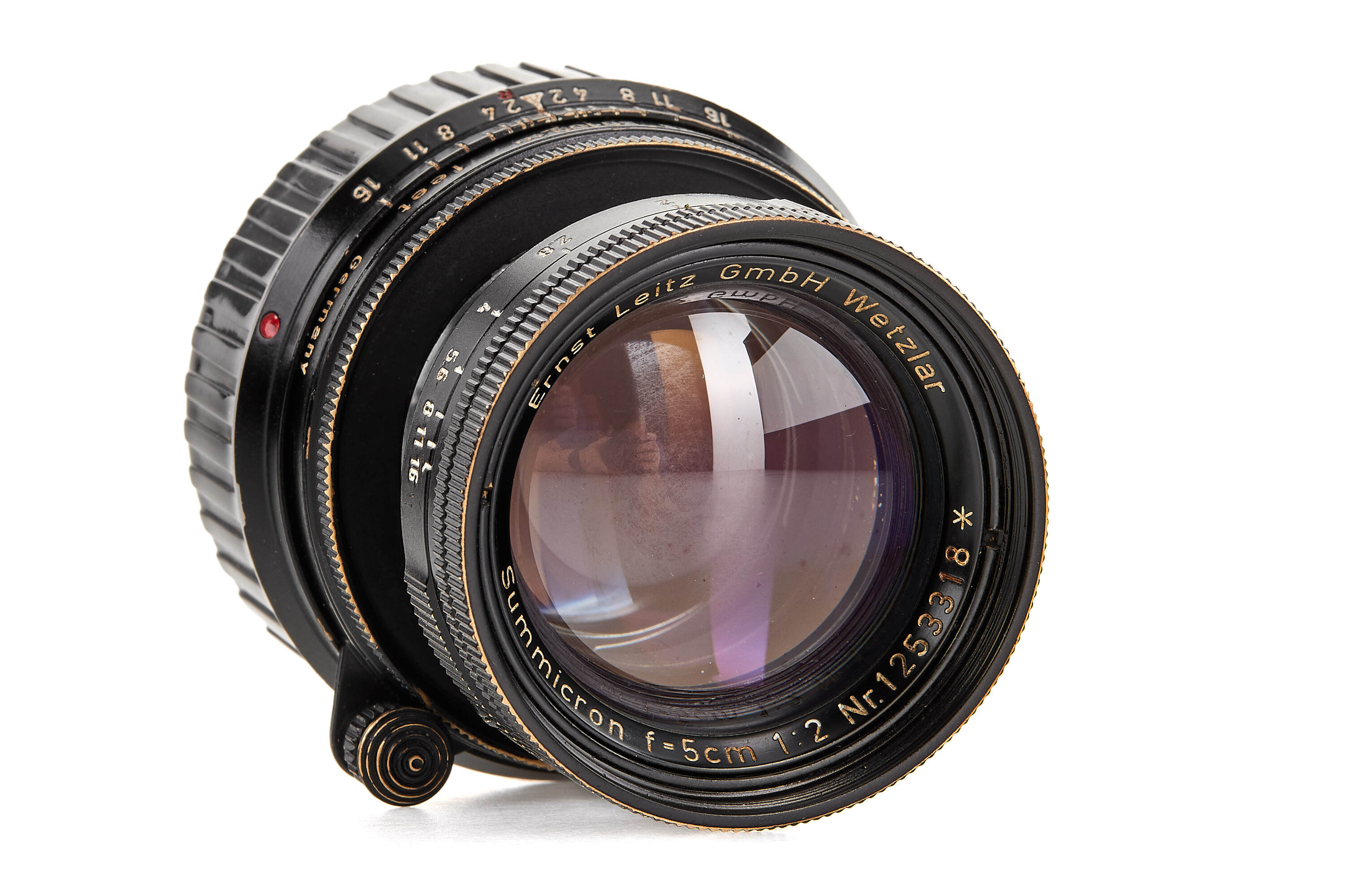 Summicron 2/5cm collapsible black paint