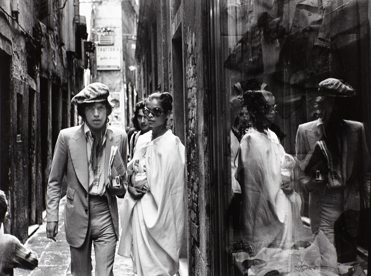 CAMERAPHOTO Mick & Bianca Jagger, Venice 1971