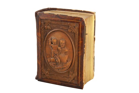 Ornately Carved Carte-De-Visite Album