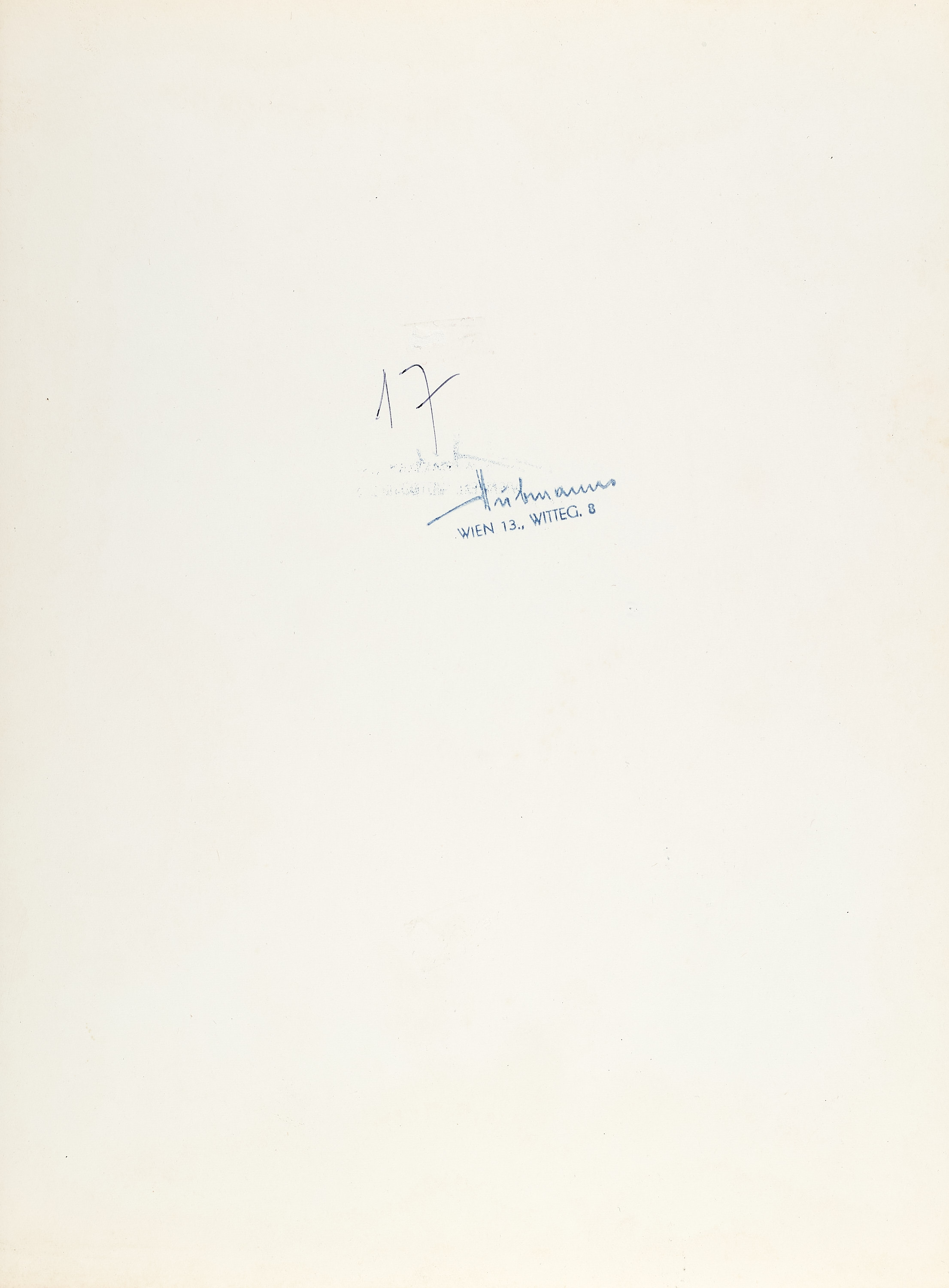 FRANZ HUBMANN (1914–2007) - Naturplastik von Charnaux, 1955