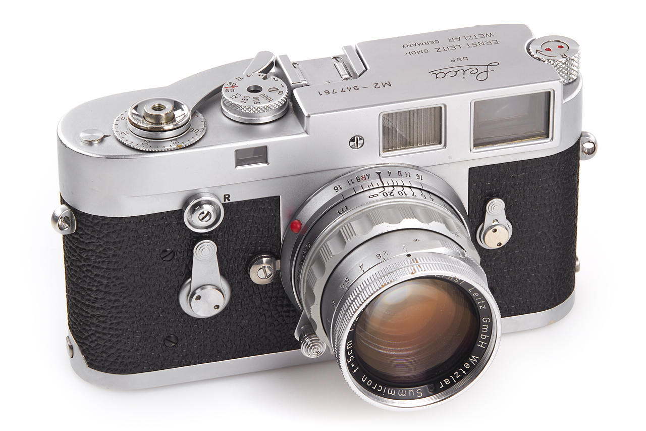 Leica M2 chrome Button Rewind *