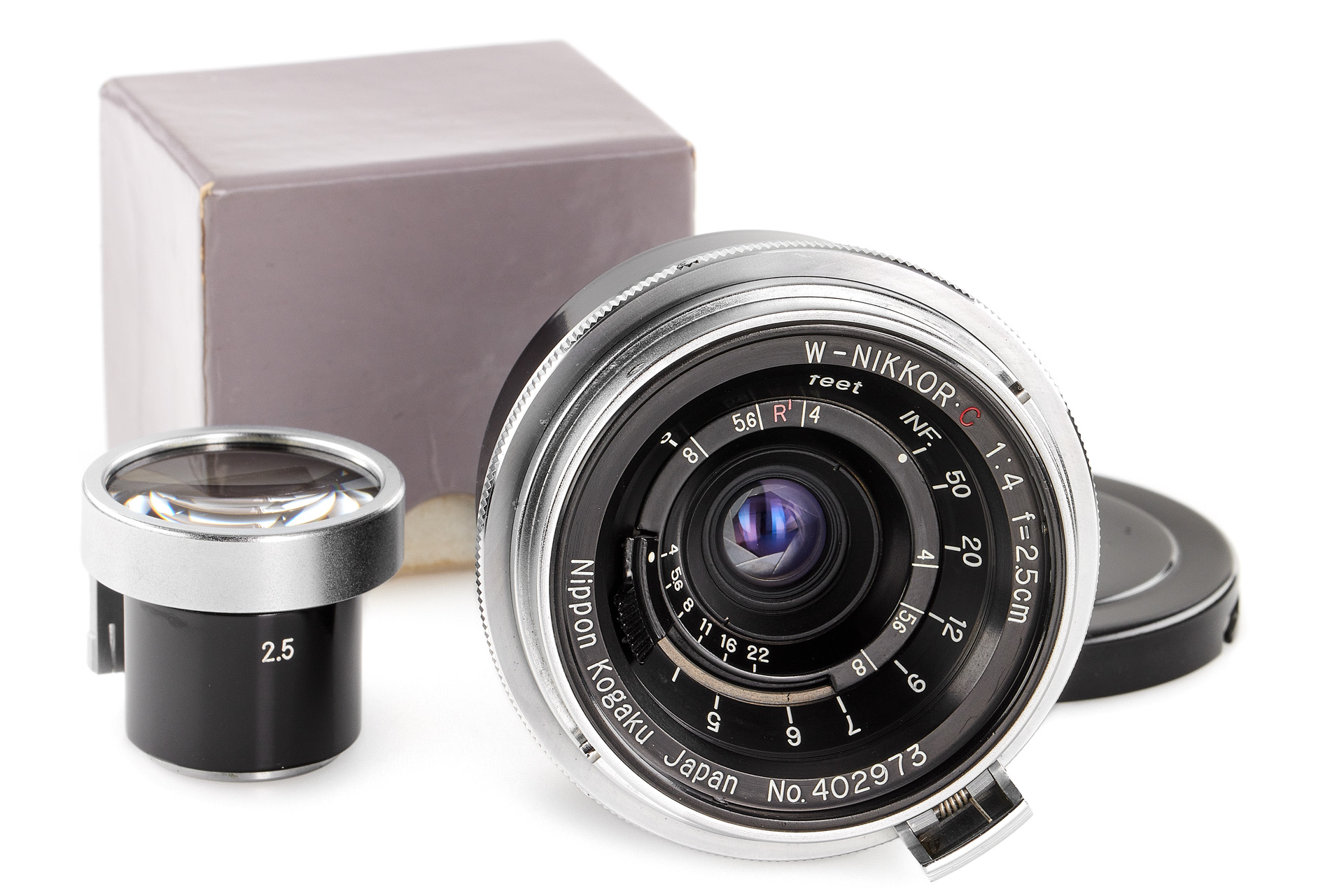 W-Nikkor.C 4/2.5cm chrome *