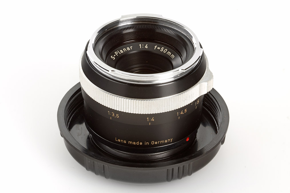 Carl Zeiss S-Planar 4/50mm Schwarz