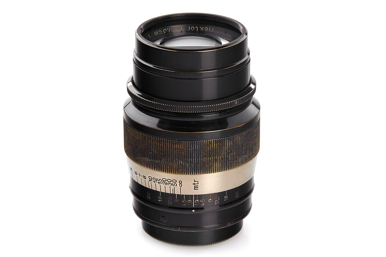 Hektor 1.9/7.3cm black/nickel *