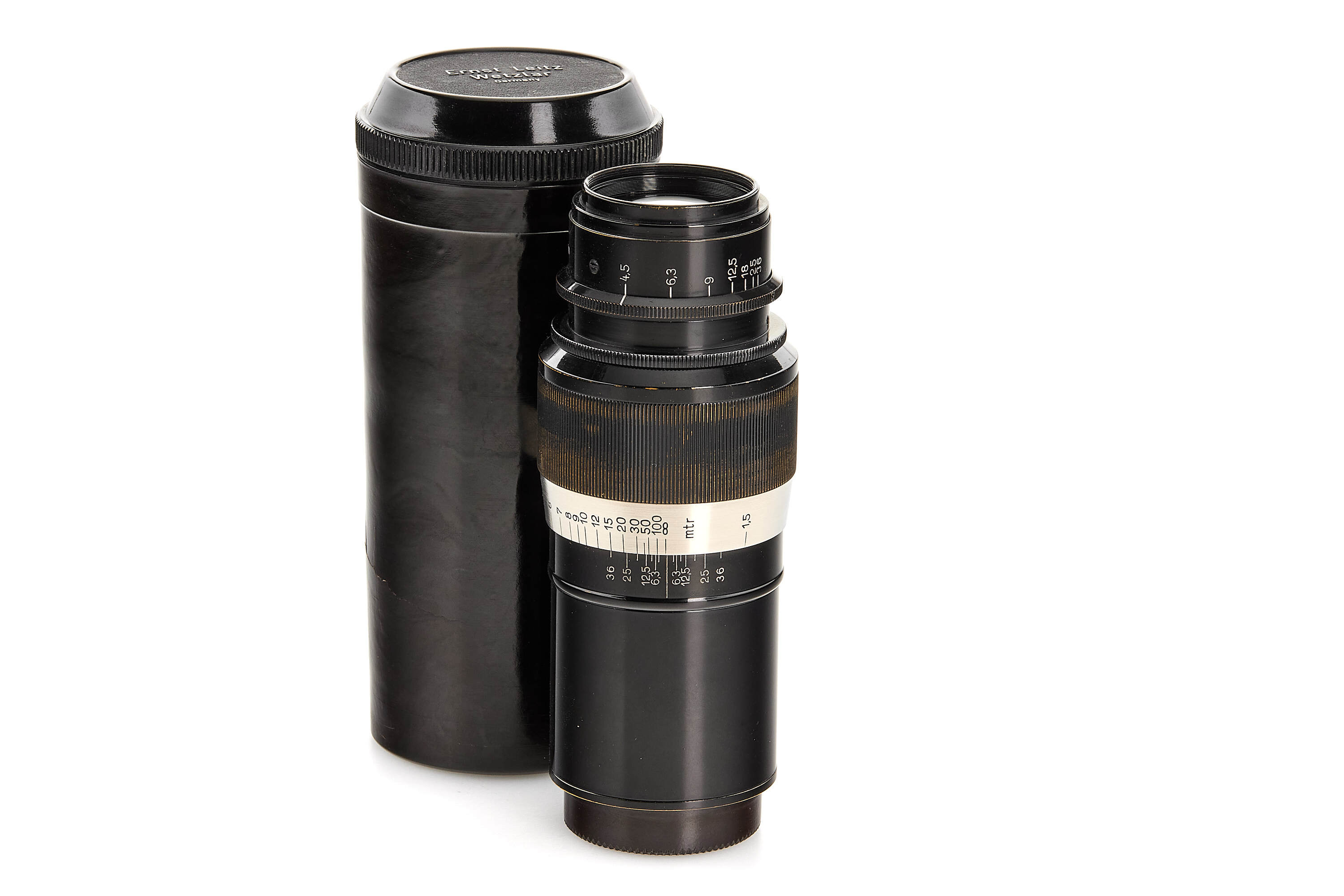 Elmar 4.5/13.5cm black/nickel