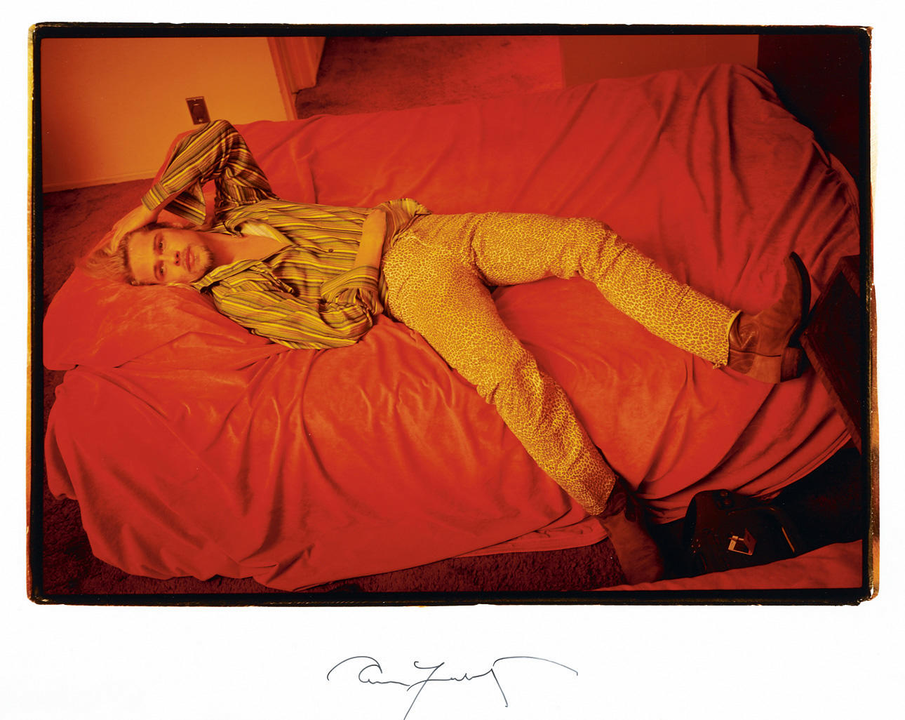 ANNIE LEIBOVITZ (* 1949) Brad Pitt, Las Vegas 1994