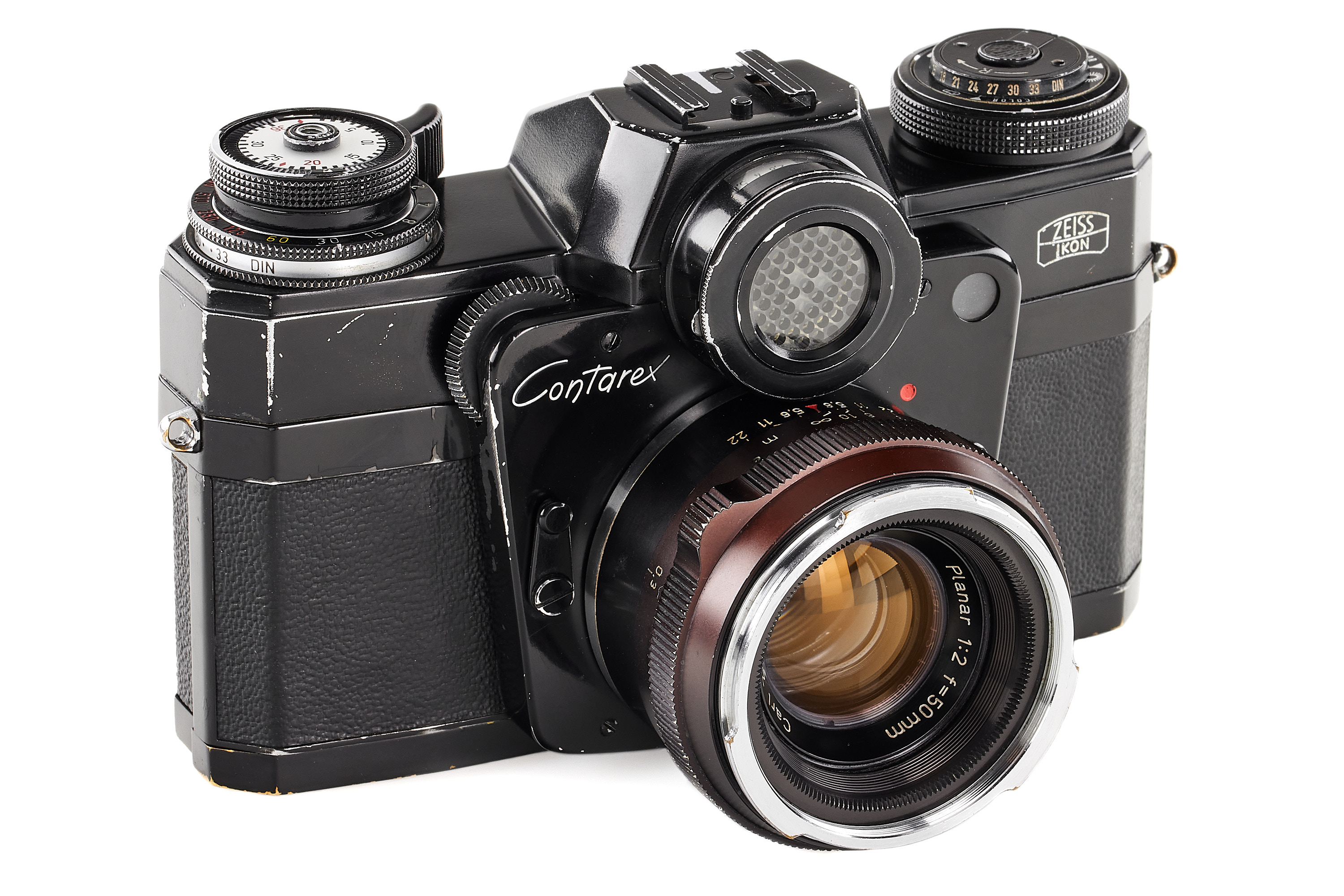 Contarex Bullseye black paint Contarex Bullseye black paint