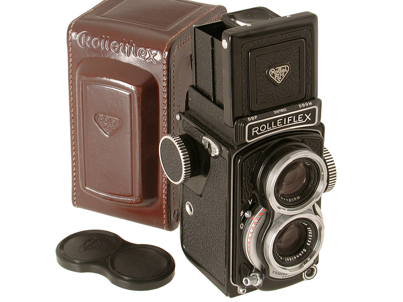 ROLLEIFLEX 4x4 cm Nachkrieg schwarz