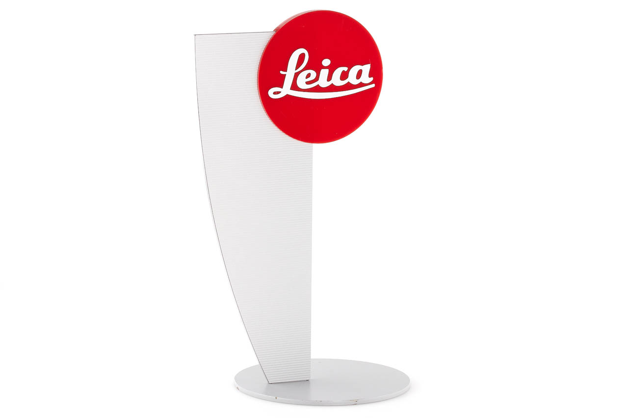 Leica Advertising Table Sign