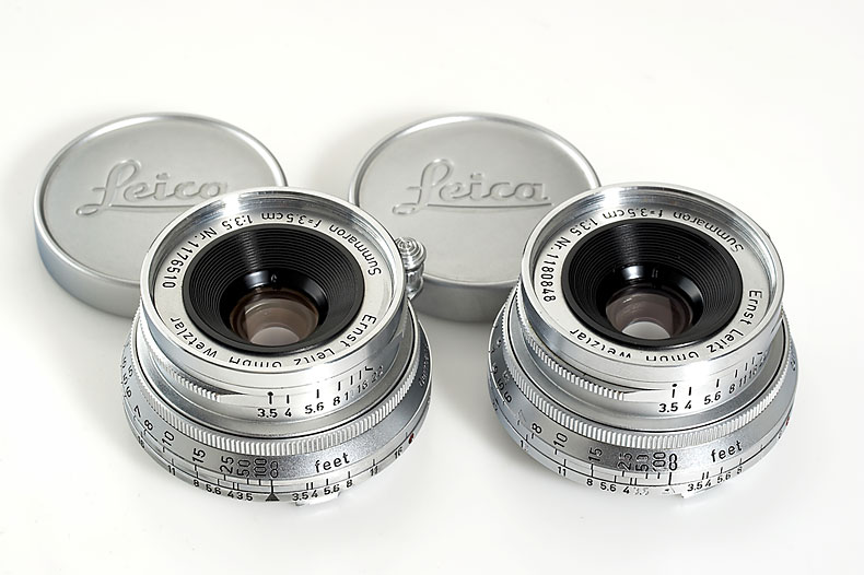 Summaron  3.5/3.5cm (various)