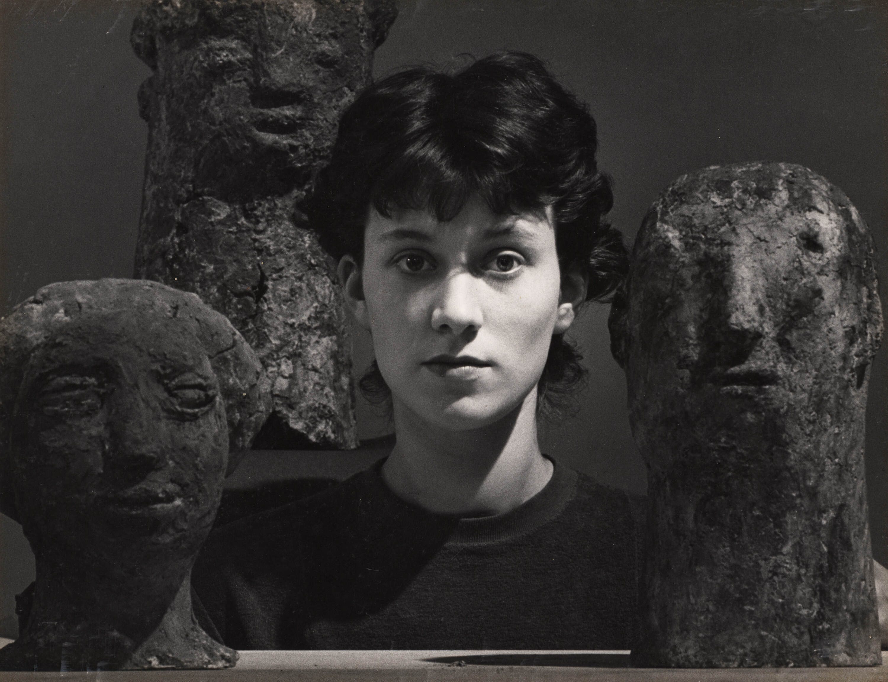 OTTO STEINERT (1915–1978) - Bildnis mit Plastiken, 1953*