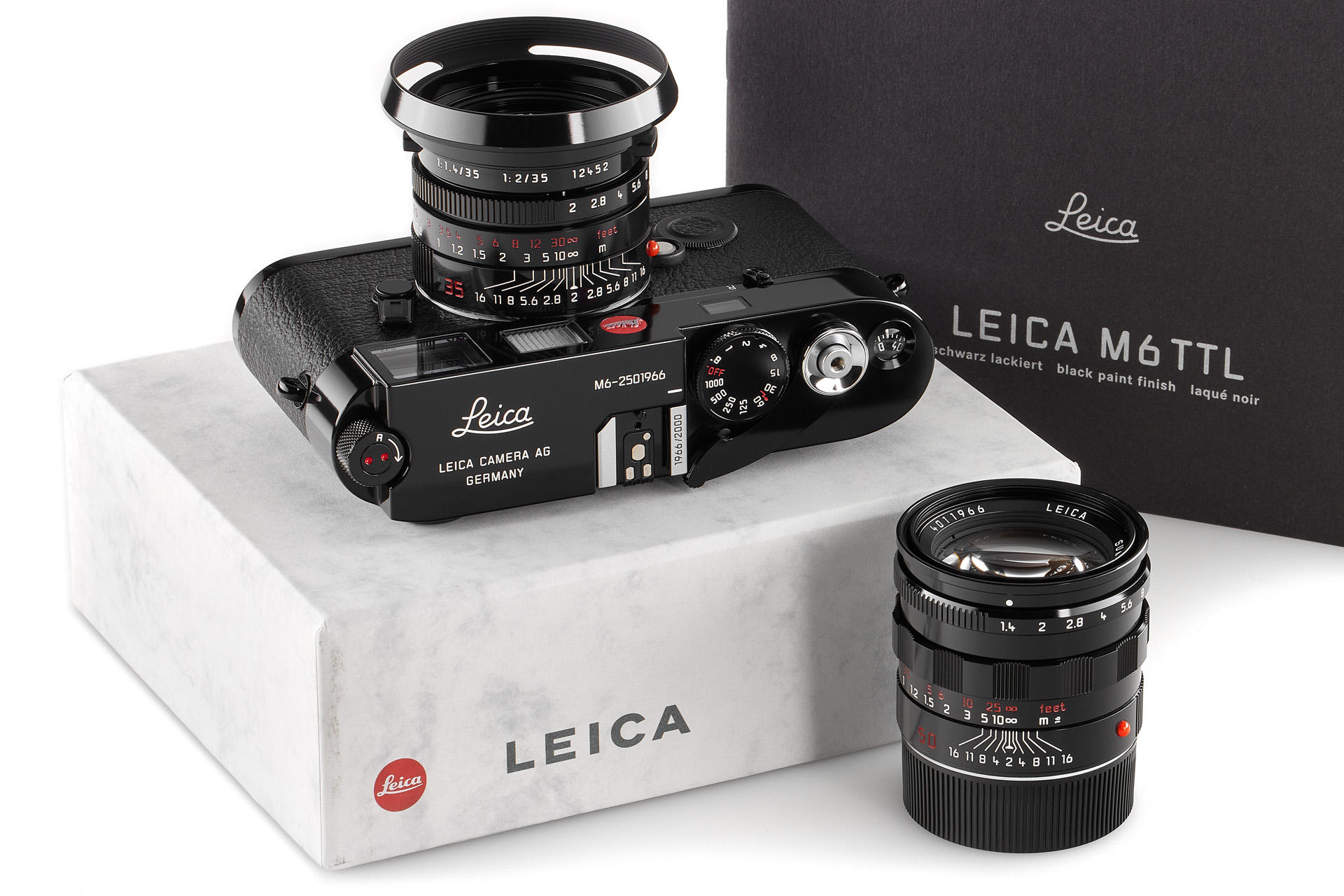 Leica M6 TTL black paint Millennium outfit Leica M6 TTL black paint Millennium outfit