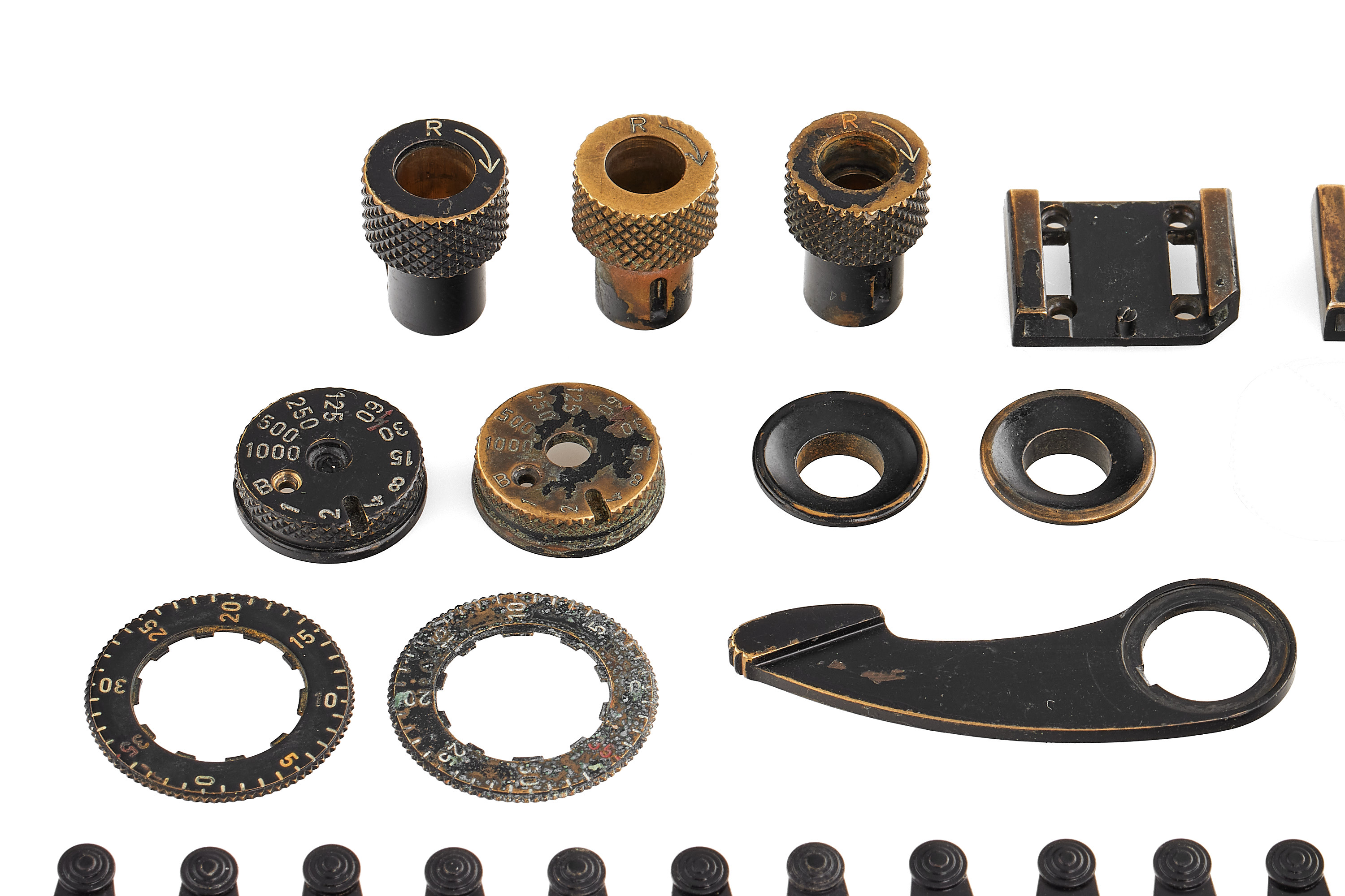 Leica M3/M2/M4 black paint Spare Parts *