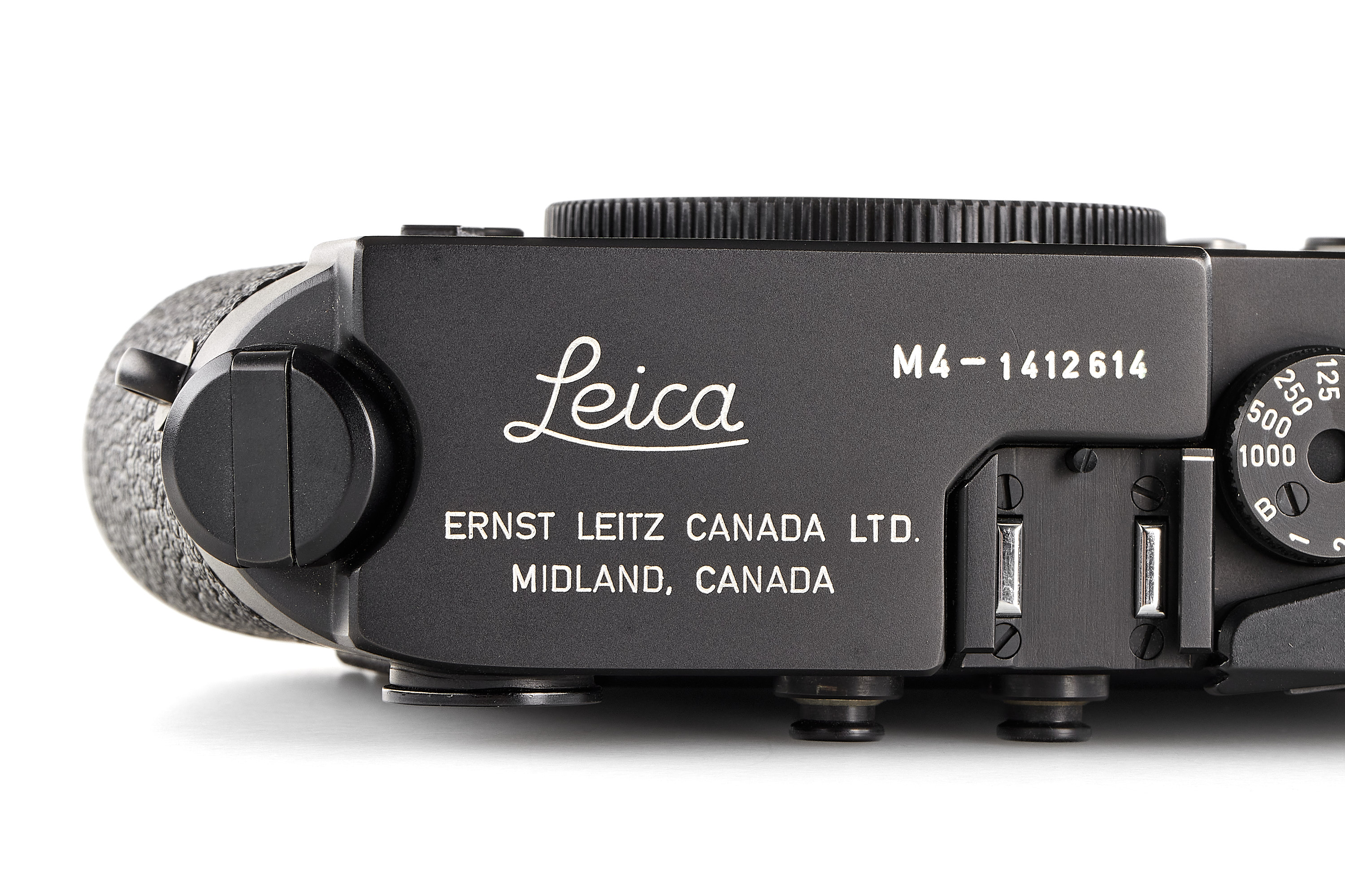 Leica M4 black chrome '50 Years' Midland