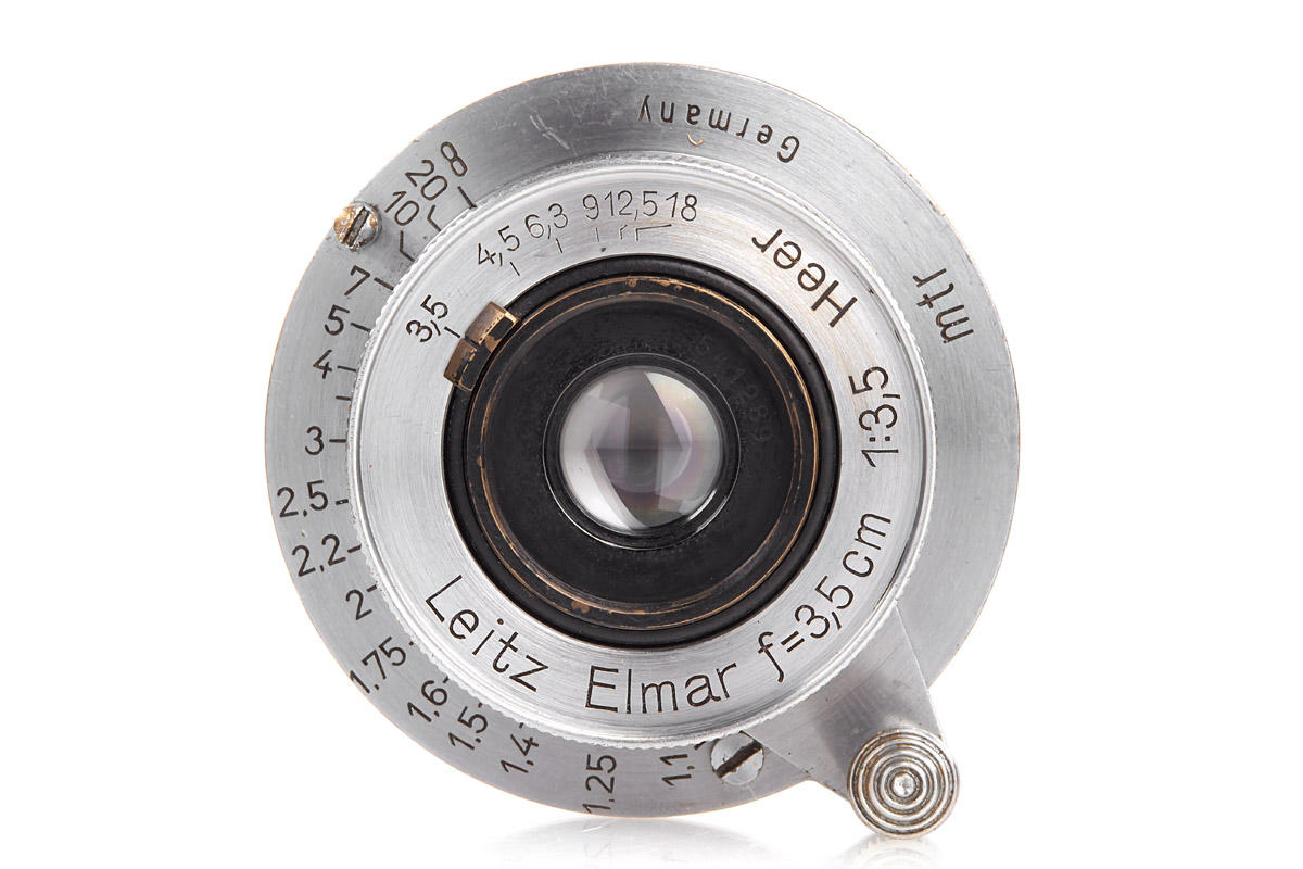 Elmar 3.5/3.5cm chrome 'Heer'