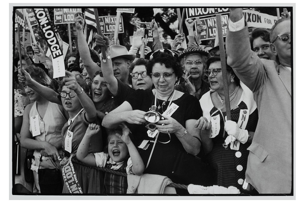 Nixon election campaign, Henri Cartier-Bresson (1908 - 2004)