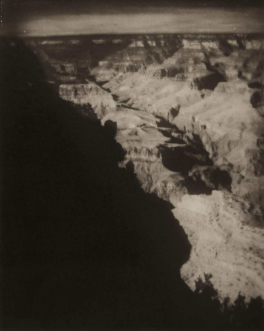 KARL STRUSS (1886–1981) Grand Canyon (Diagonal Shadows), c. 1919