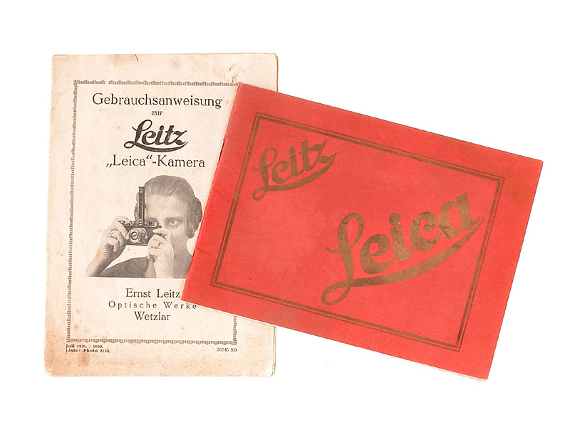 Leitz  literature (various)