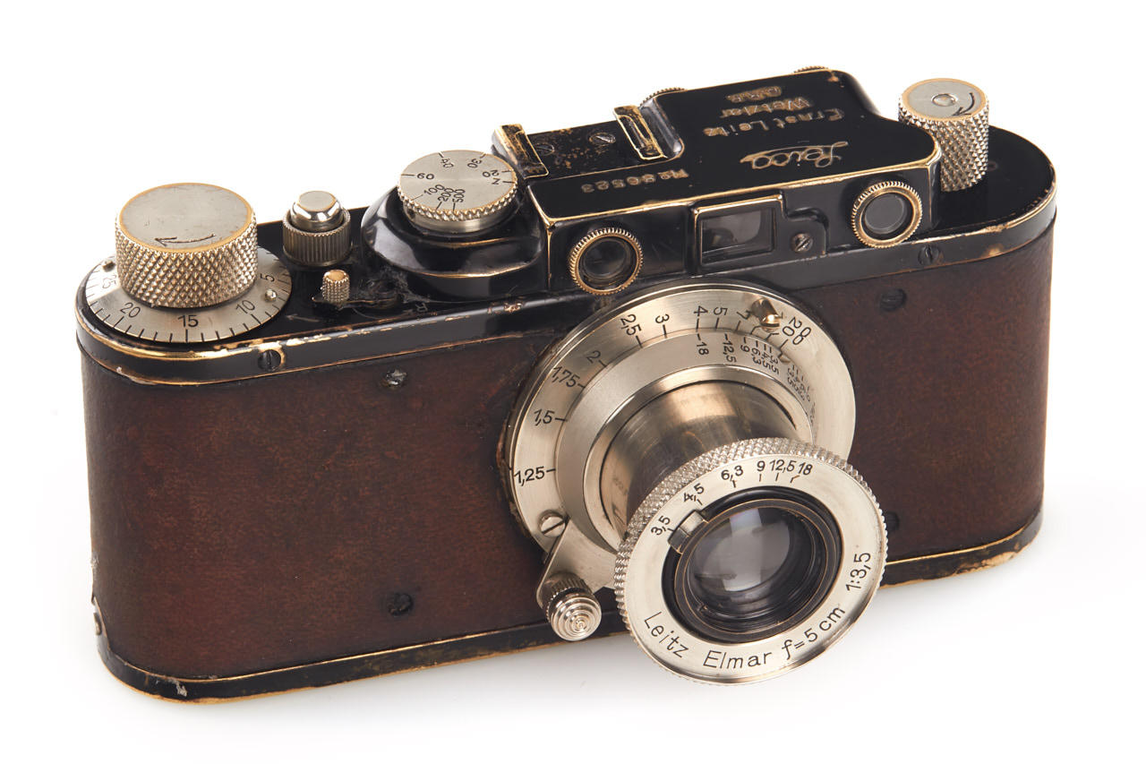 Leica II Mod.D black 'Calfskin' *