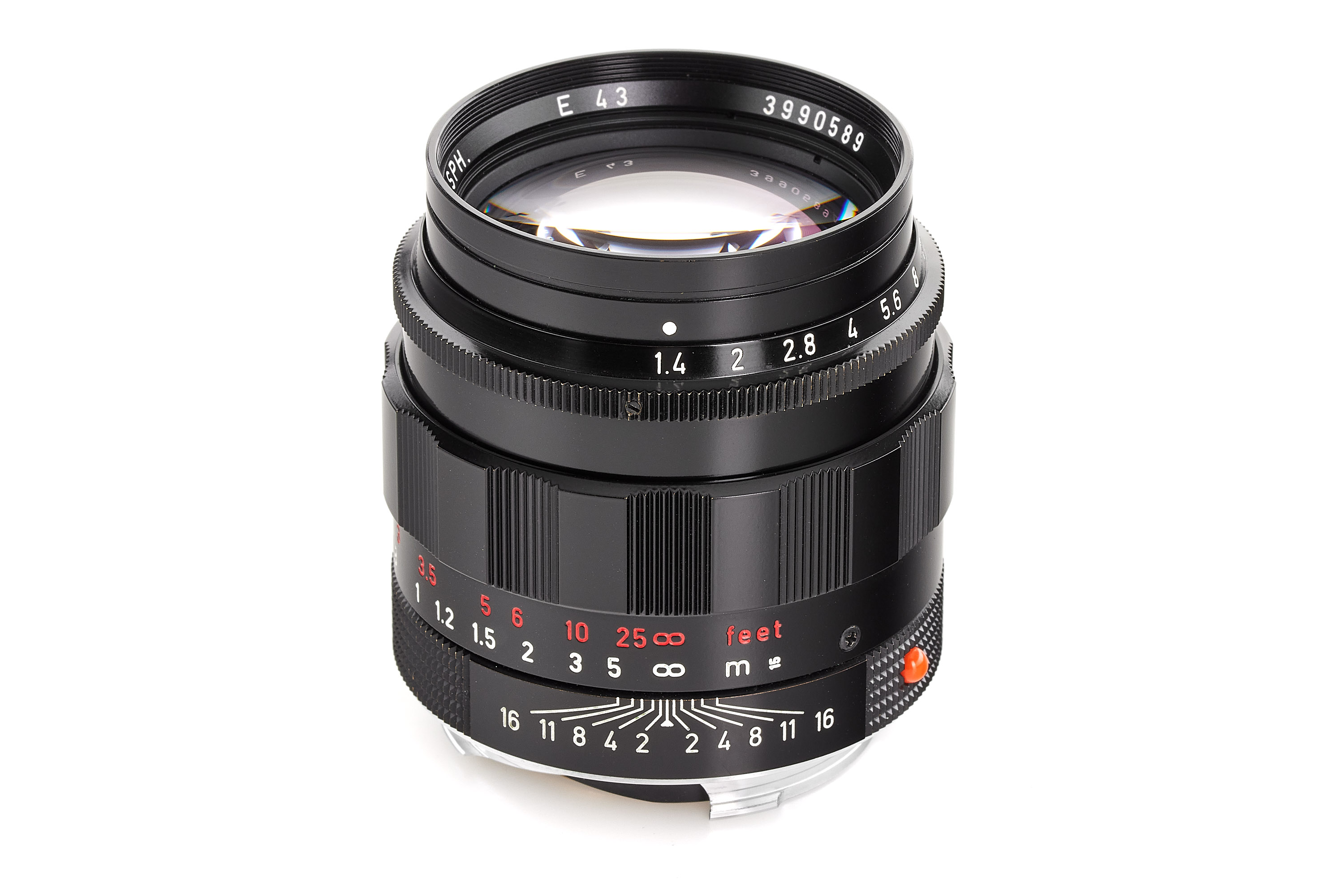 Summilux Asph. 1.4/50mm black paint LHSA 11627