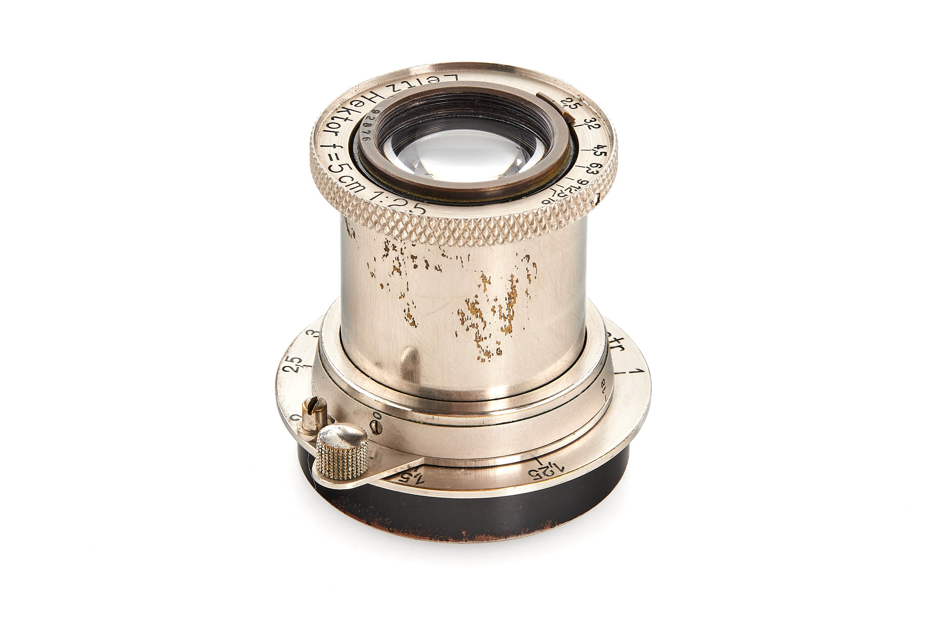 Hektor 2.5/5cm nickel