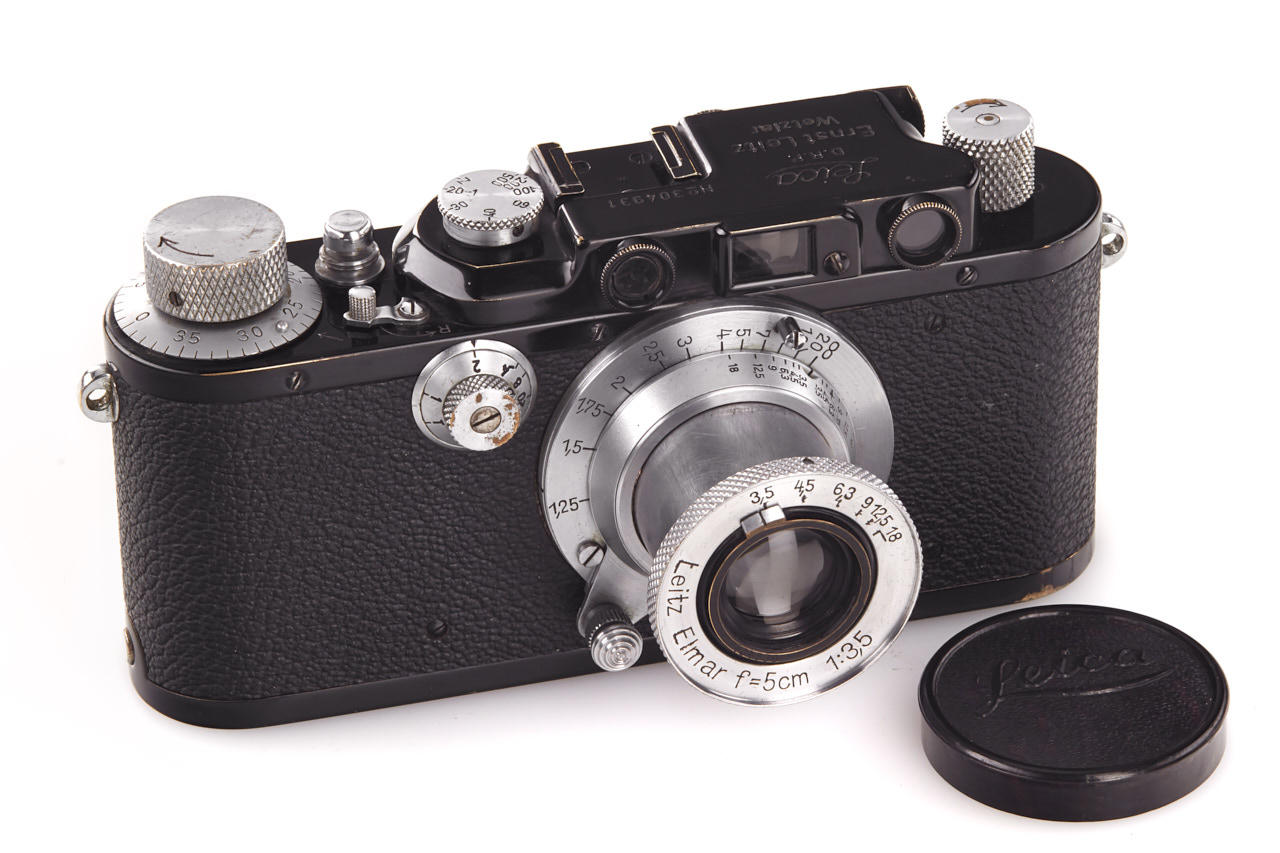 Leica III Mod.F  black/chrome