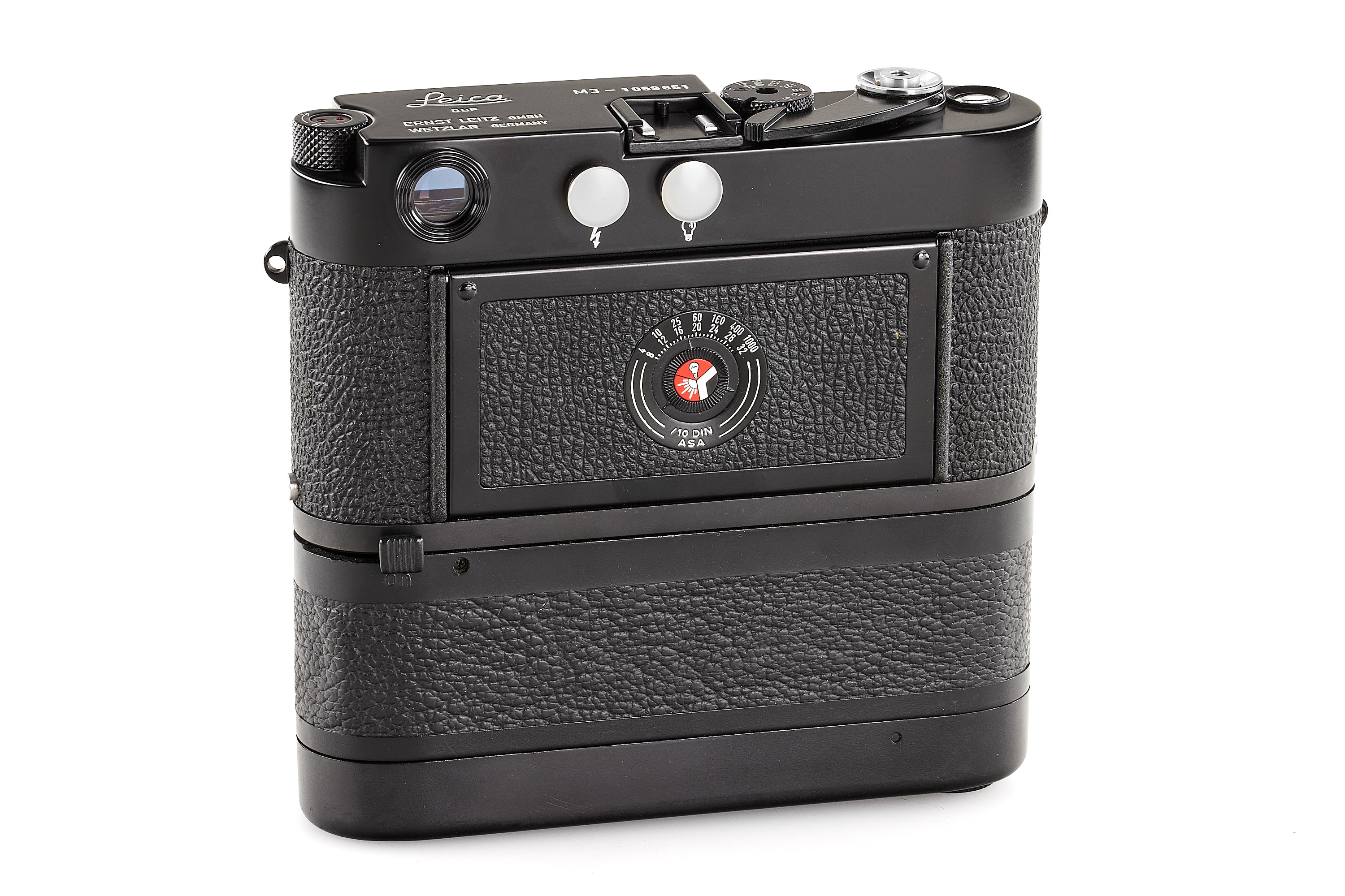Leica M3 Black Paint Conversion