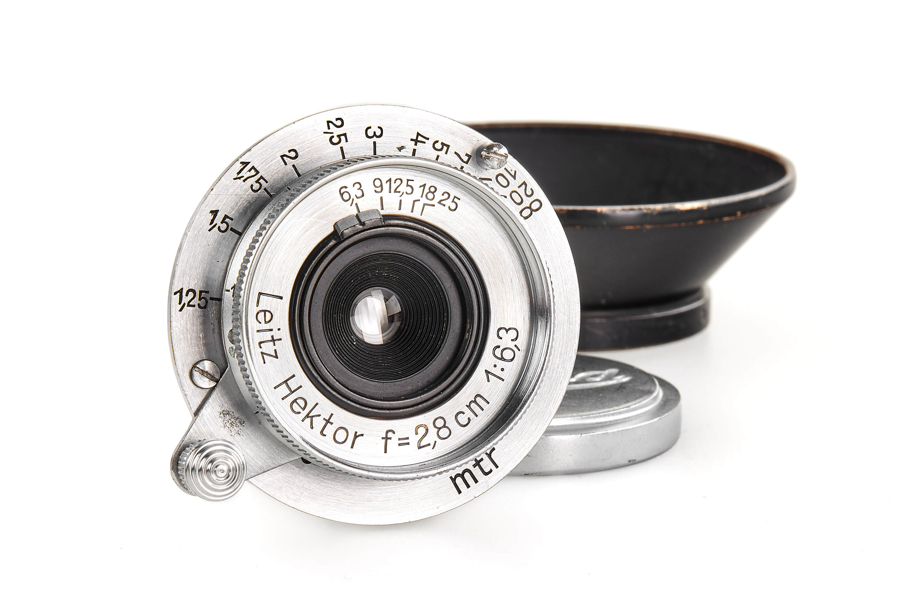 Hektor 6.3/2.8cm HOOPY chrome