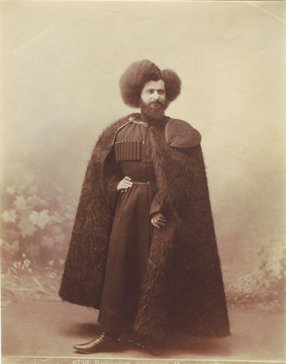 DIMITRI ERMAKOV (1846–1916) Der imeretische Adelige Ovaliani / Imeretian nobleman Ovaliani, Georgia 1880s * DIMITRI ERMAKOV (1846–1916) Der imeretische Adelige Ovaliani / Imeretian nobleman Ovaliani, Georgia 1880s *