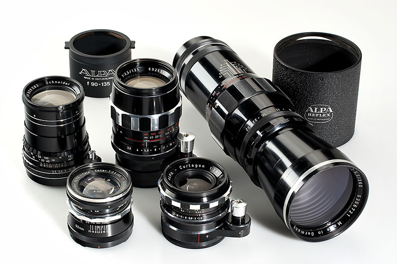 Alpa  Schneider lenses (various) Alpa  Schneider lenses (various)