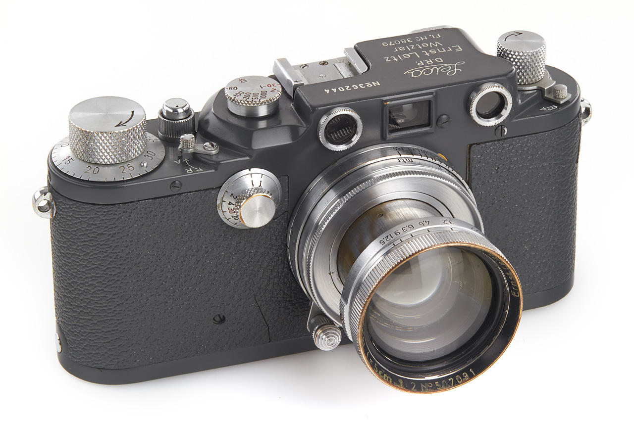 Leica ⅢC改 Leica IIIc grey 'Luftwaffen-Eigentum' * | AI_29_33532
