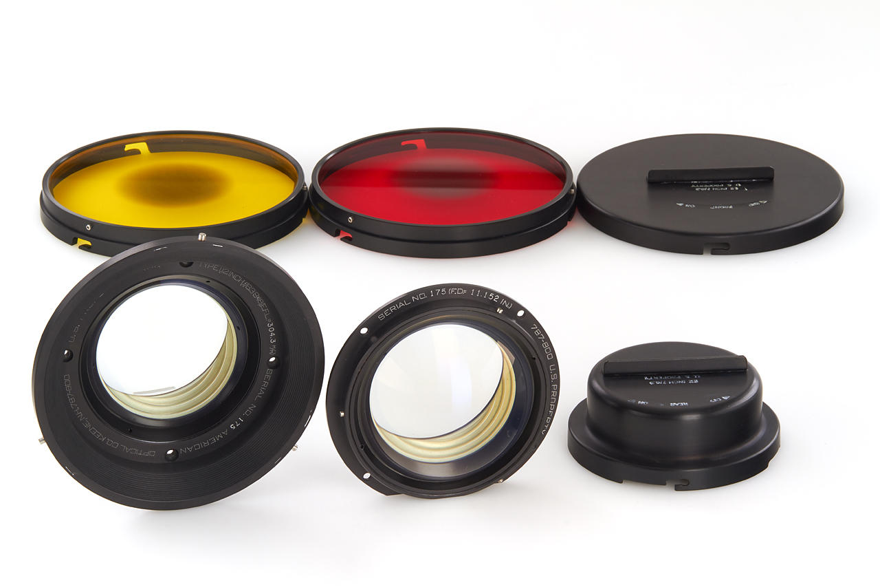 American Optical 6.3/12" Aerial Lens