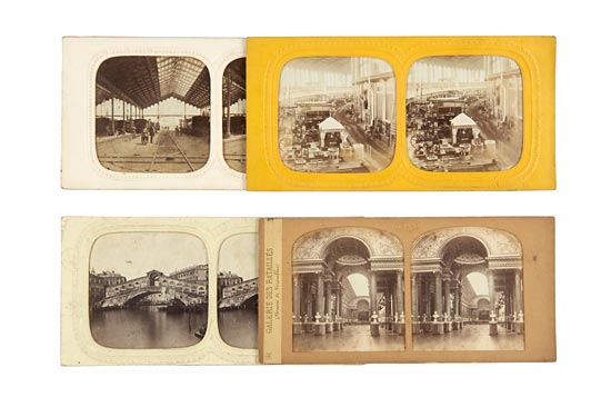 Approx. 60 Tissue Stereographs of Europe