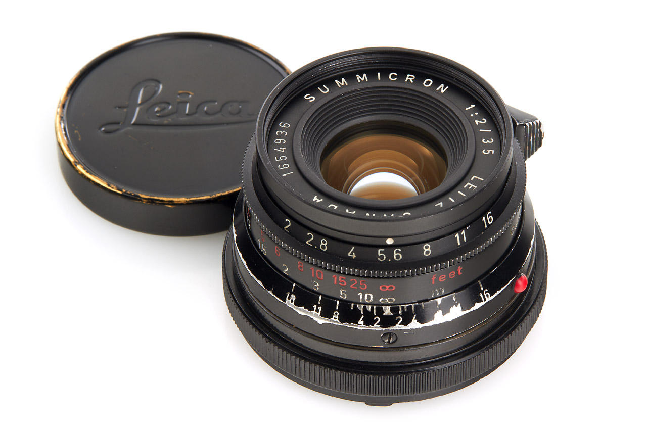 Summicron 2/35mm black paint *