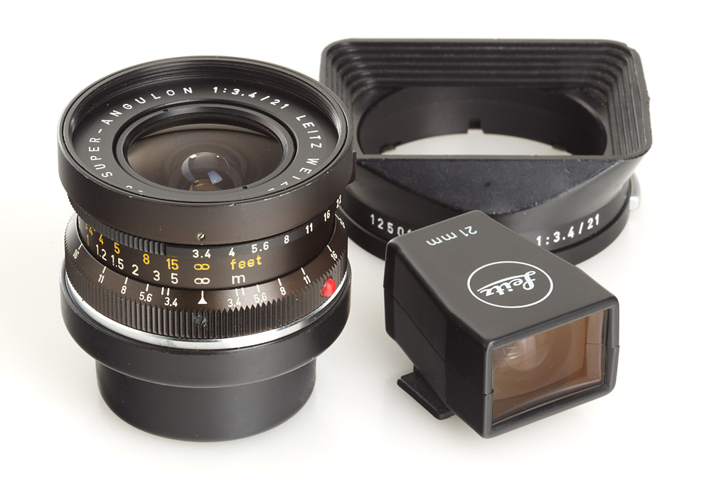 Super-Angulon 3.4/21mm Black