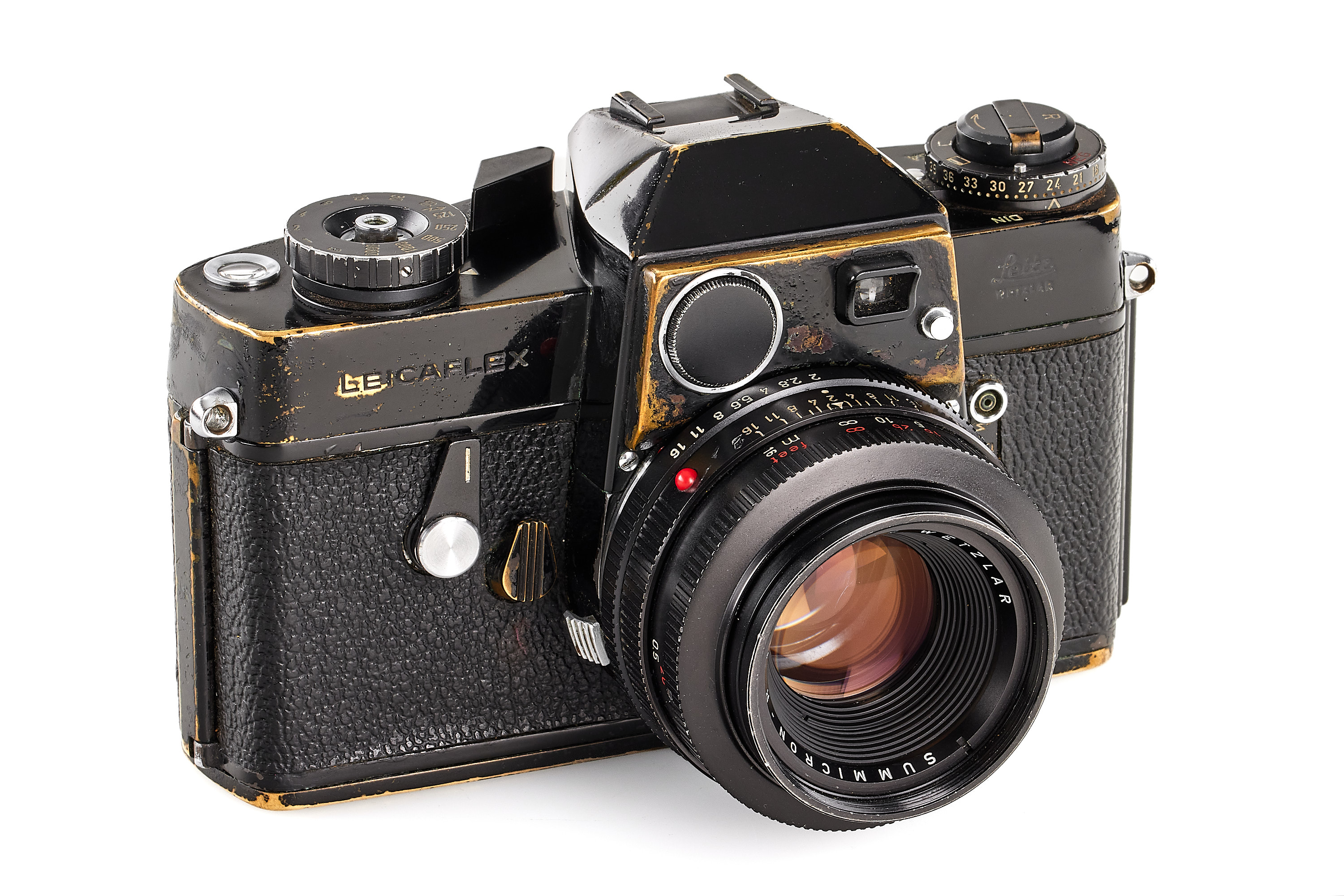 Leicaflex black paint with unnumbered Summicron-R 2/50mm