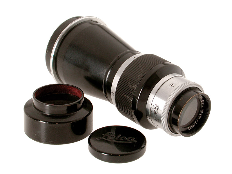 ELMAR 6,3/10,5 cm schwarz/chrom