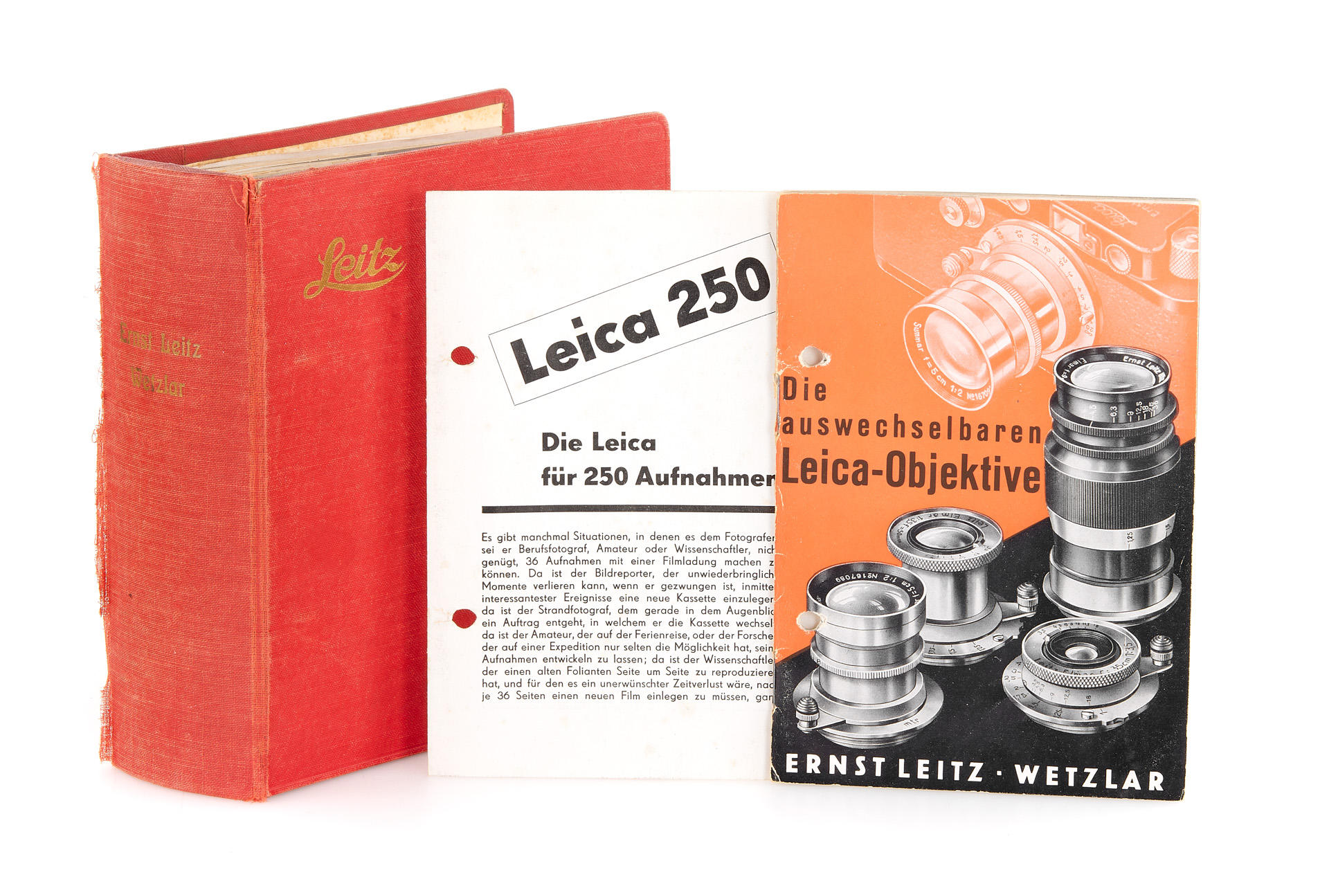 Leica 1930s Brochures Leica 1930s Brochures