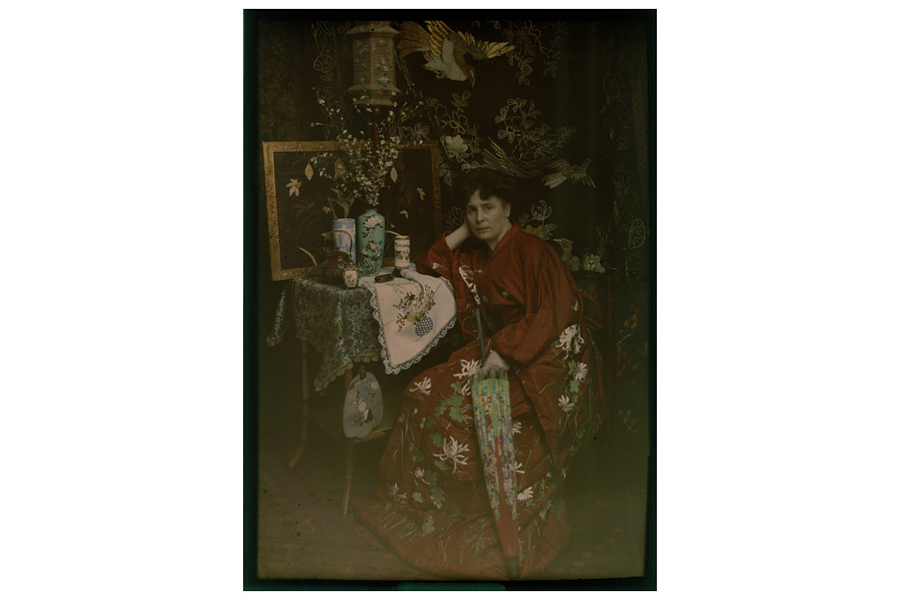 Woman with kimono, Anonym, Munich Photographer