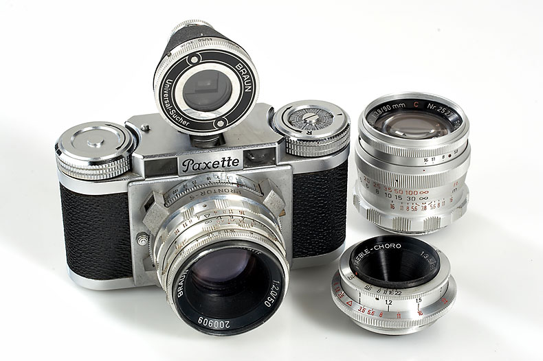 Braun  Paxette II outfit Braun  Paxette II outfit