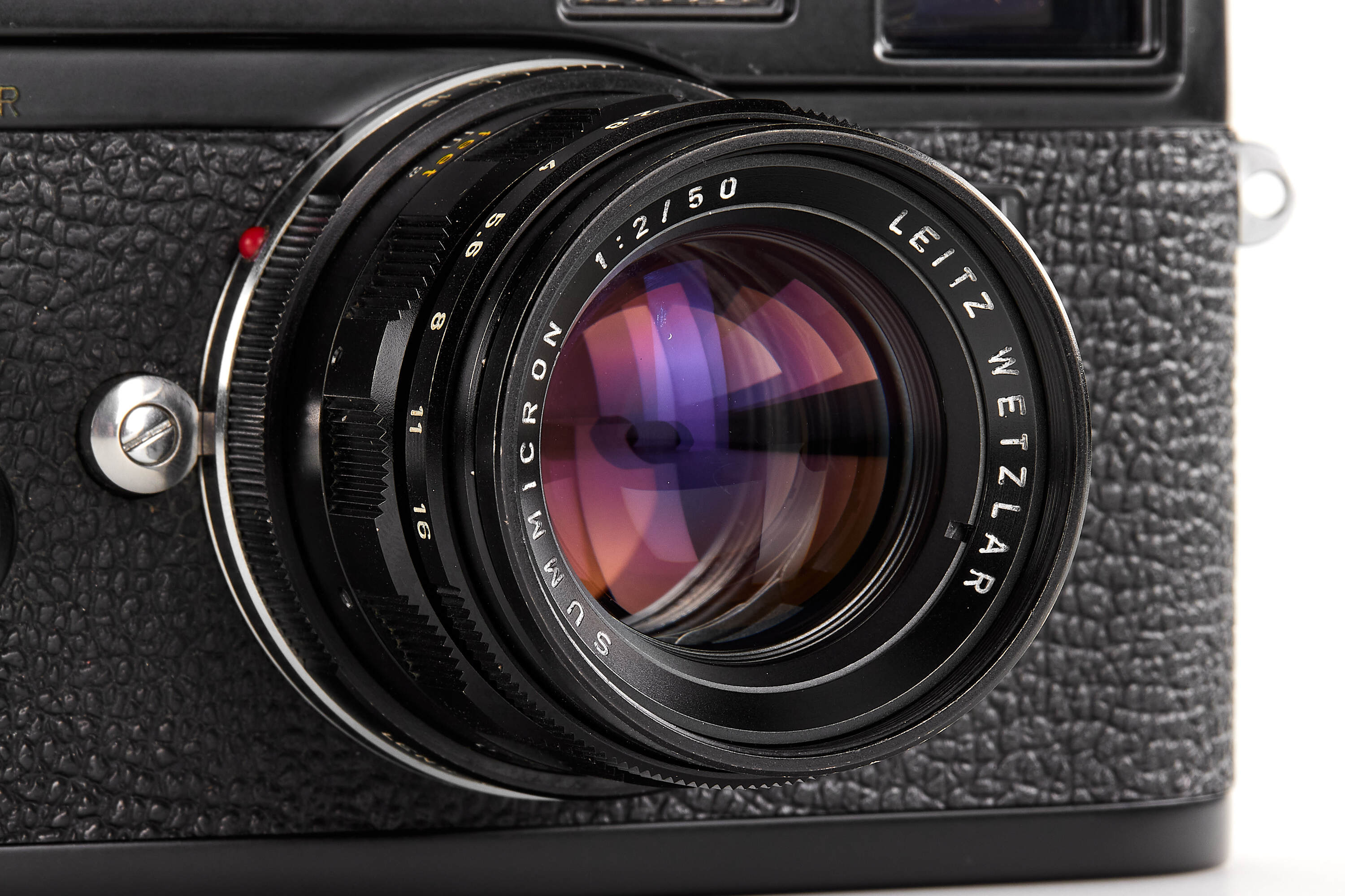 Leica M4 black paint factory sample camera *