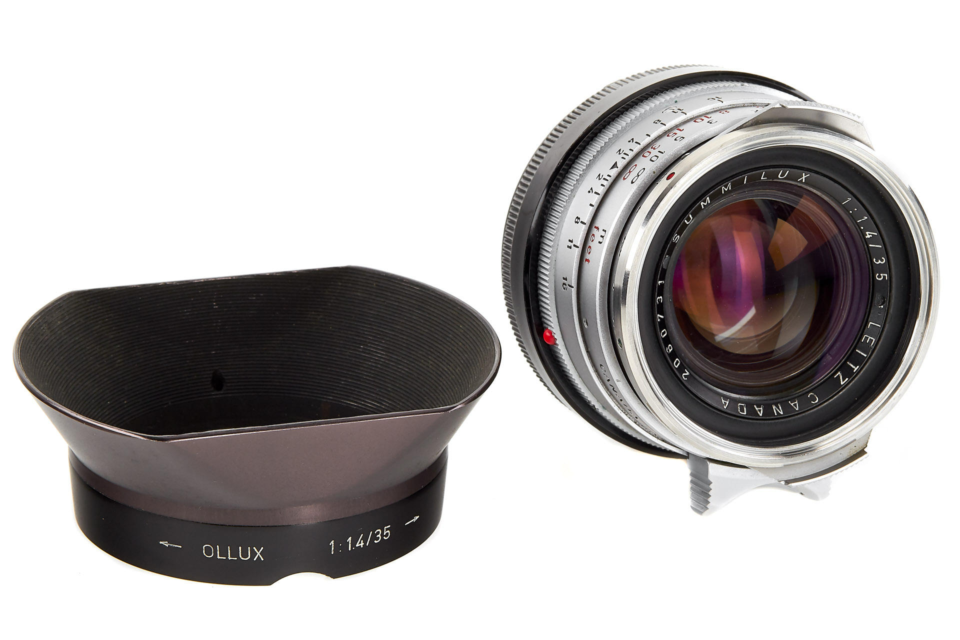 Summilux 1.4/35mm Steel Rim chrome 11871 *