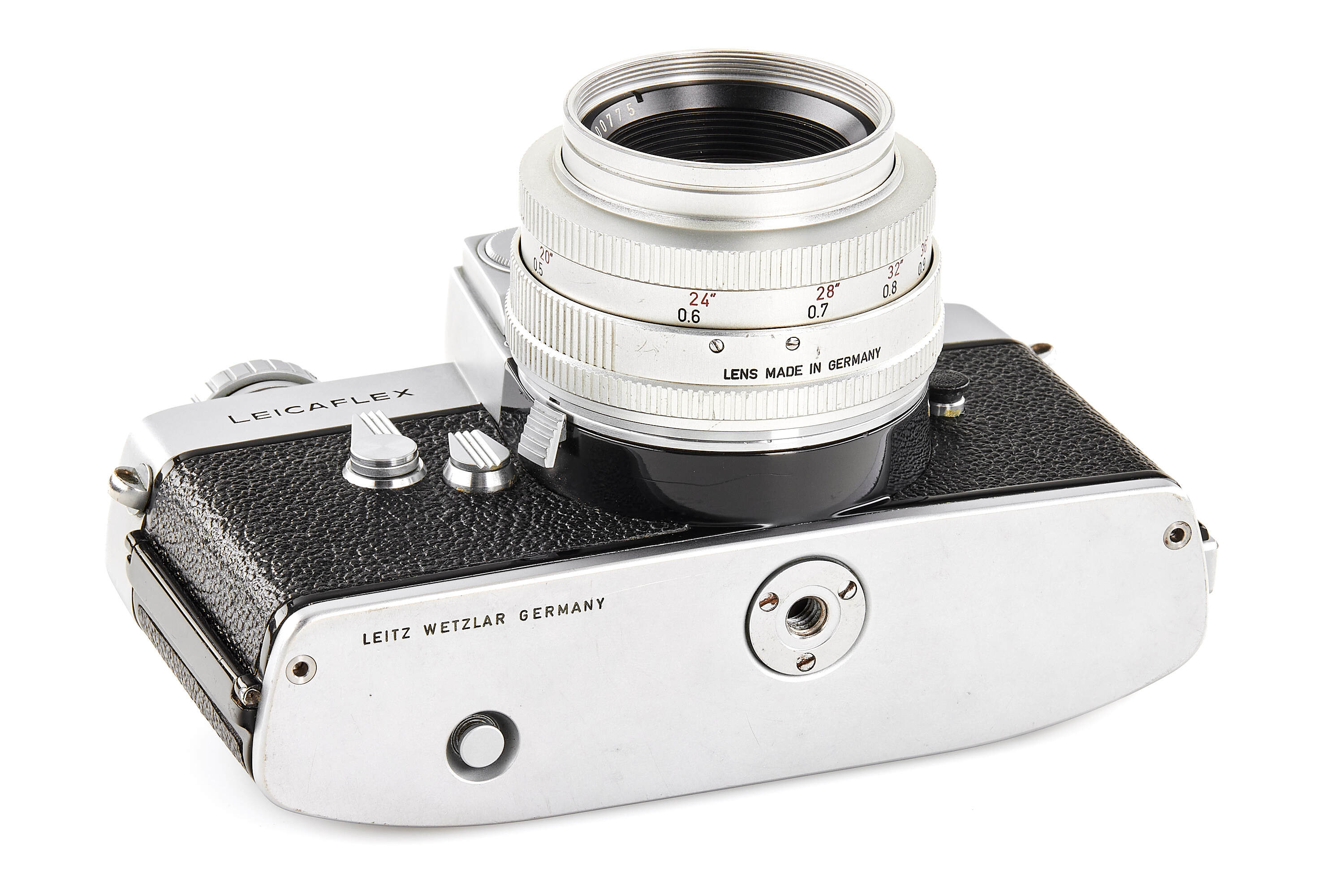 Leicaflex chrome Pre-Series with Summicron 2/50mm Pre-Series