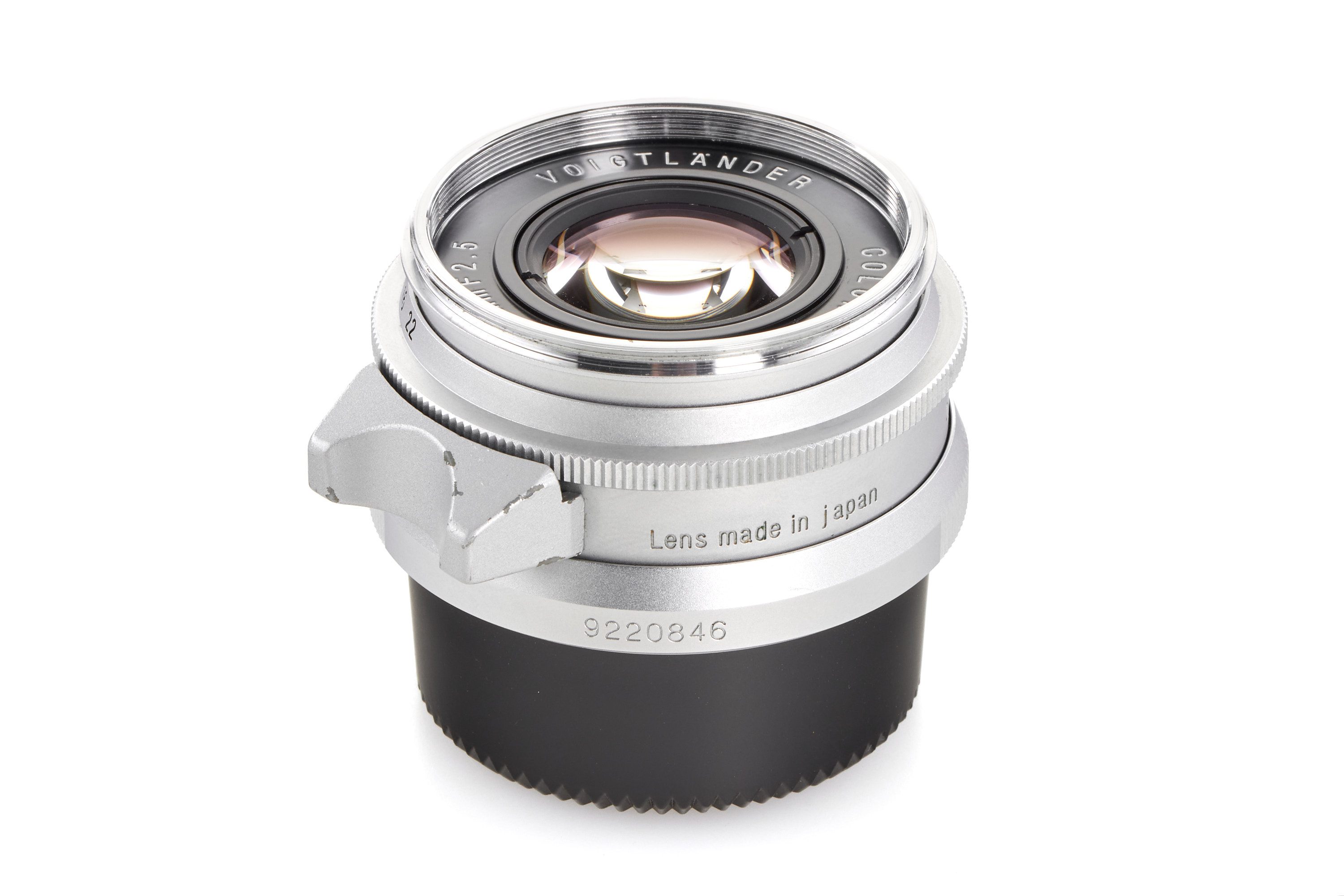 Voigtländer f. M39 Color-Skopar 2.5/50mm chrome