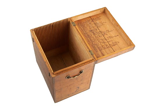 Julia Margaret Cameron  Wooden Wet-Plate Negative Box