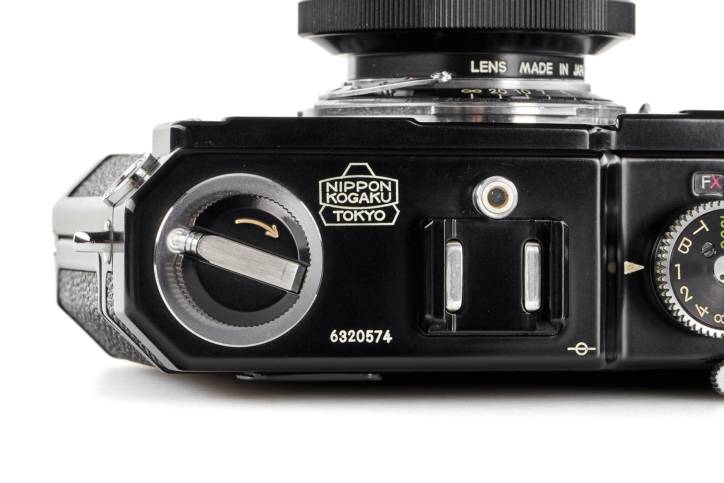 Nikon S3 Olympic black paint *