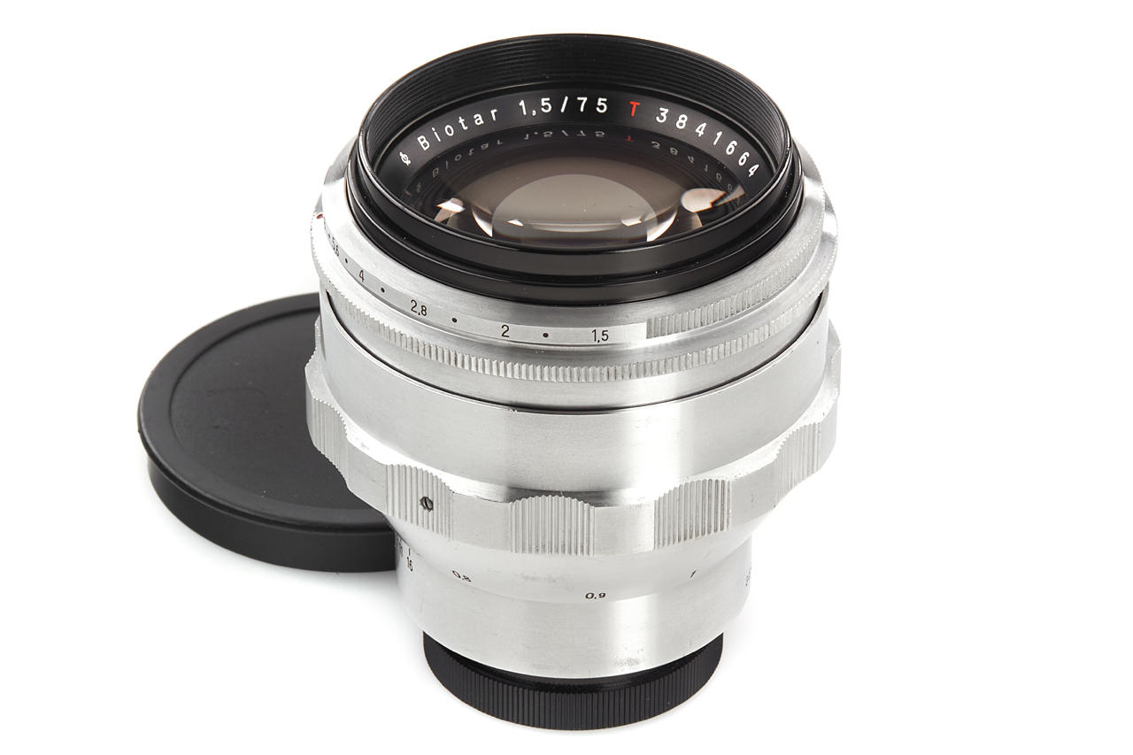 Carl Zeiss Jena Biotar 1.5/7.5cm T