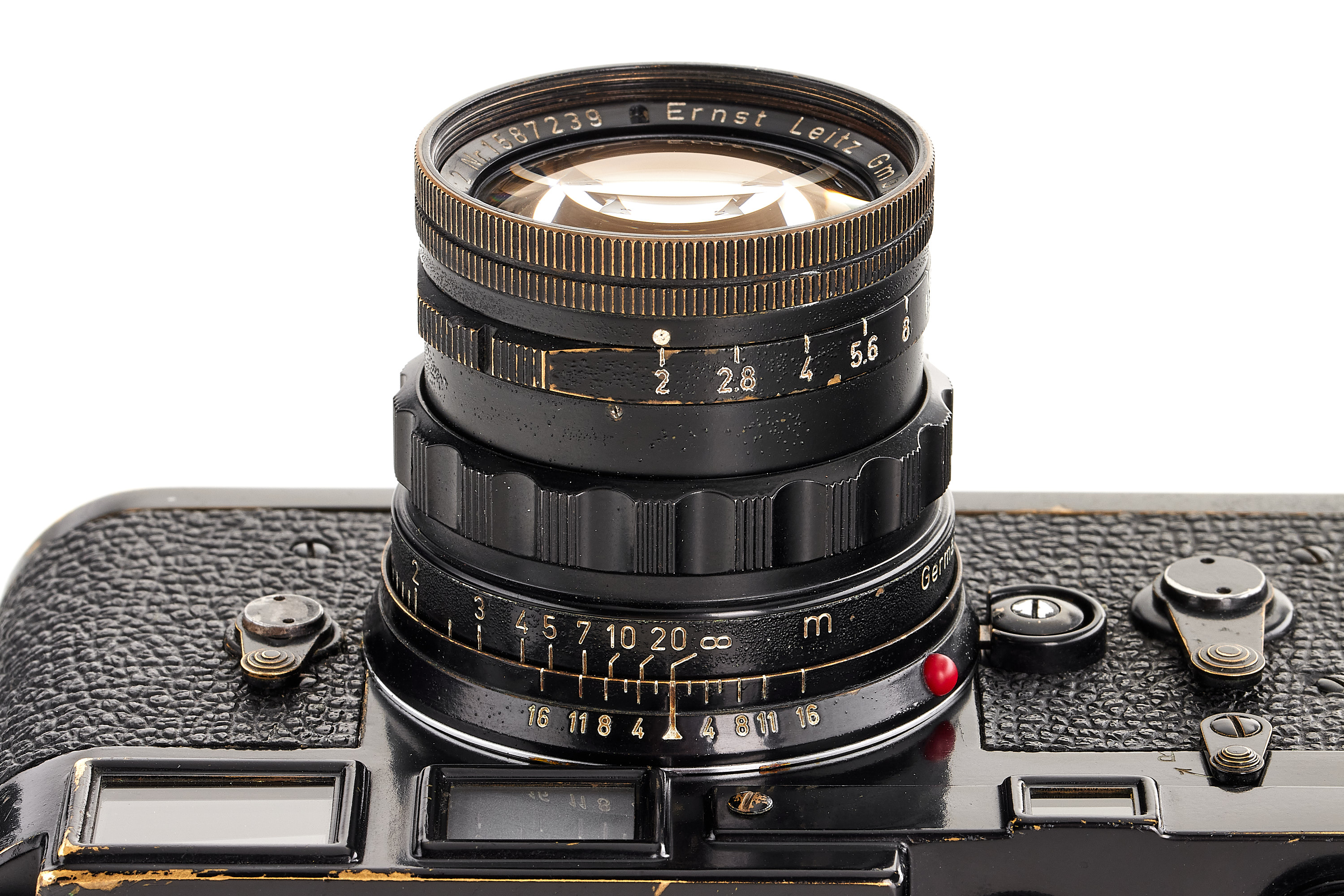 Leica M3 black paint Black Dial *