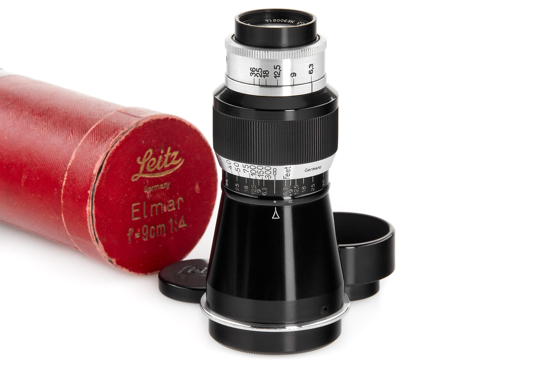 Elmar 6.3/10.5cm 'Mountain-Elmar' ELZEN black/chrome