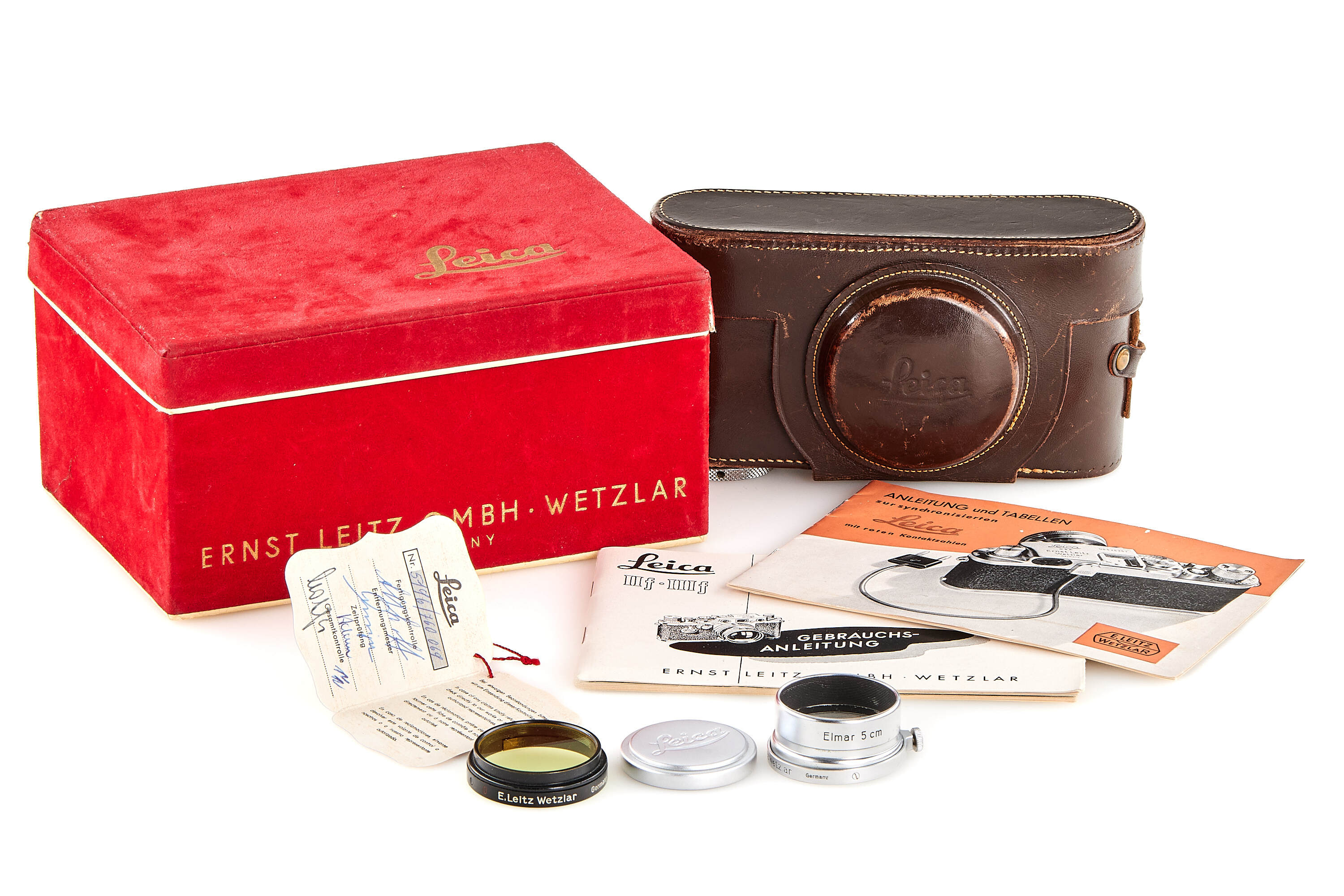 Leica IIf red scale *